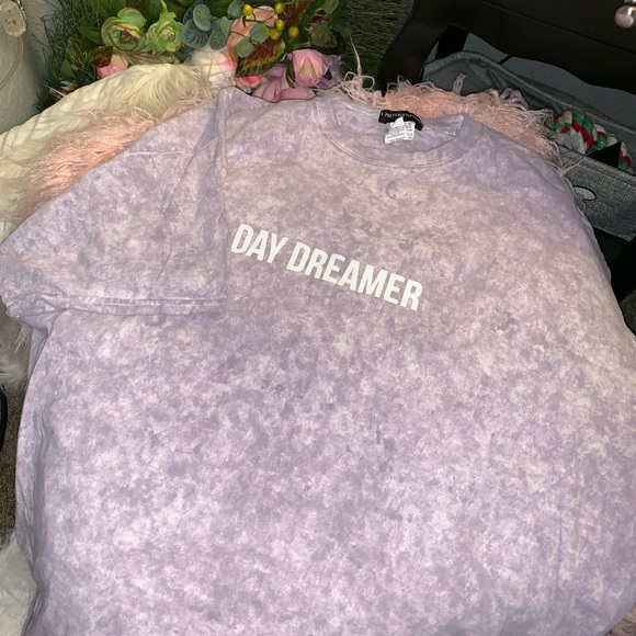 PrettyLittleThing Tops - Purple Oversized Shirt